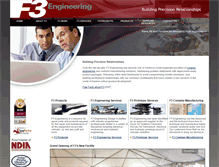 Tablet Screenshot of f3engineering.com
